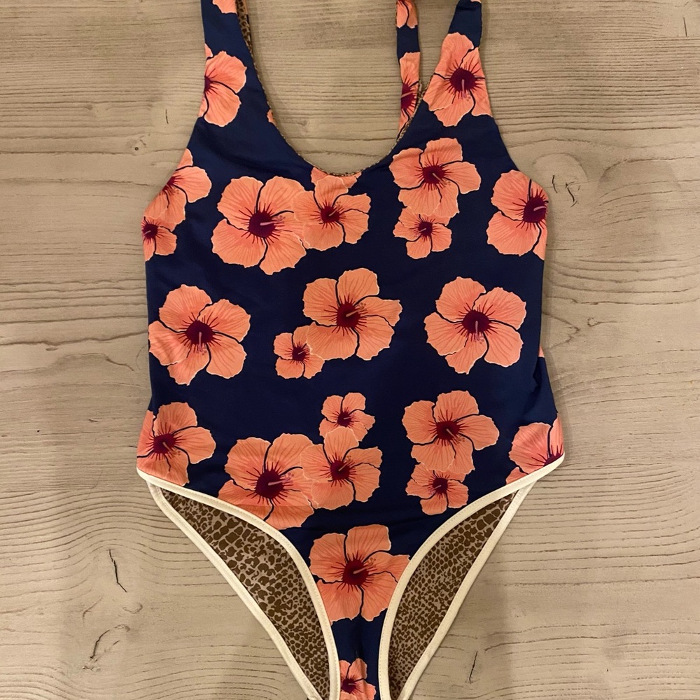 Designer reversible one piece!